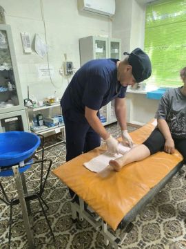 В Запорожскую область приехала новая бригада врачей из Федерального центра медицины катастроф «Южный» Минздрава России
