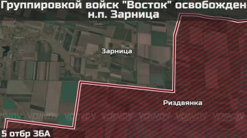 ВС РФ освободили Зарницу в Запорожской области
