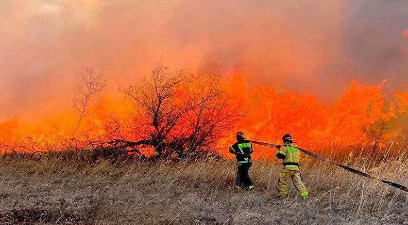В Запорожской области до 18 августа объявлена чрезвычайная пожароопасность