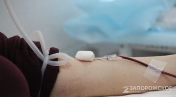 Студенты из Бердянска сдали кровь для пострадавших от атак БПЛА