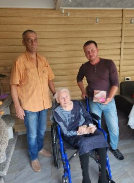 С большой теплотой — о важном: поздравили Любовь Семёновну с 97летием!
