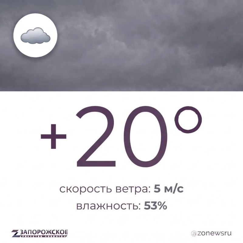 Прохладный осенний день ожидается в Запорожской области в четверг, 1 октября