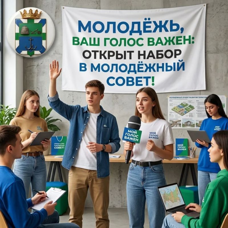 Молодёжь, ваш голос важен: открыт набор в Молодёжный совет БМО!